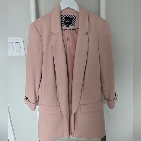 Jules & Leopold Jackets & Blazers - Jules & Leopold Blush Pink Women's Blazer + Free Top